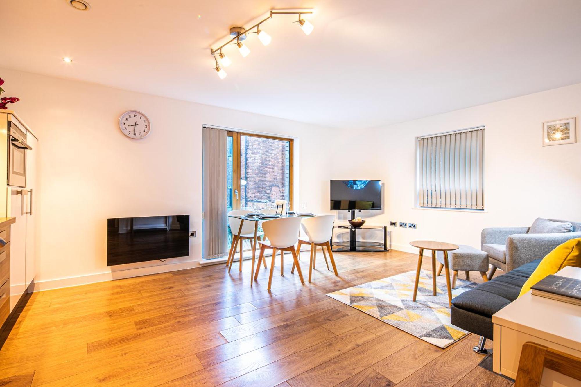 Stylish 2 Bed Apt 18 - City Centre, Free Parking, Espresso Machine & Netflix - Hosted By Stay Host Save Sheffield Zewnętrze zdjęcie